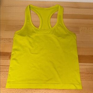 Bright Yellow Tank Top